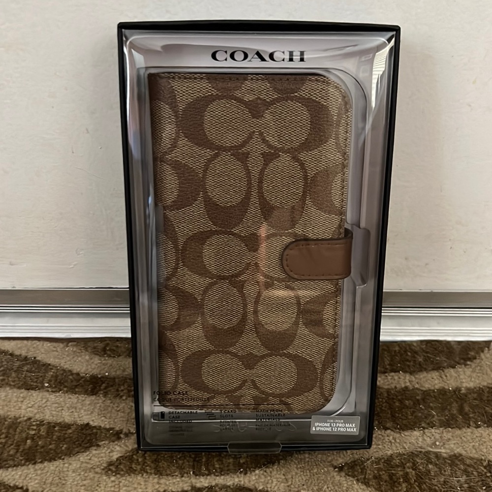 Coach iPhone Folio Case C8360